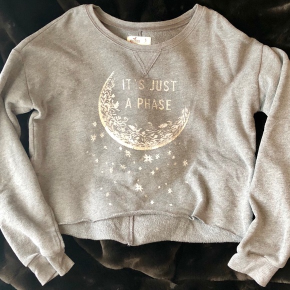 Hollister Tops - Hollister It’s Just A Phase Sweatshirt Sz Small